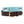 Bluefin Tuna Needlepoint Belt with light blue background showing a repeating pattern of evenly spaced blue fin tuna fish around the belt. Belt has a brass buckle and full grain leather backing and strap.